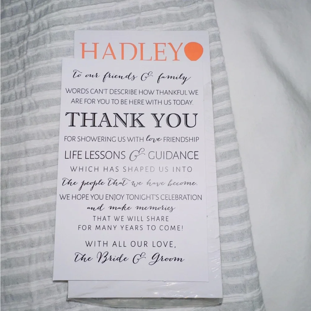 Bride to Be Kit: New Guest book, Gift Envelopes, Thank You Cards